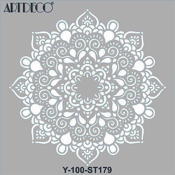 Artdeco Stencil 30x30cm Mandala-2 - 179