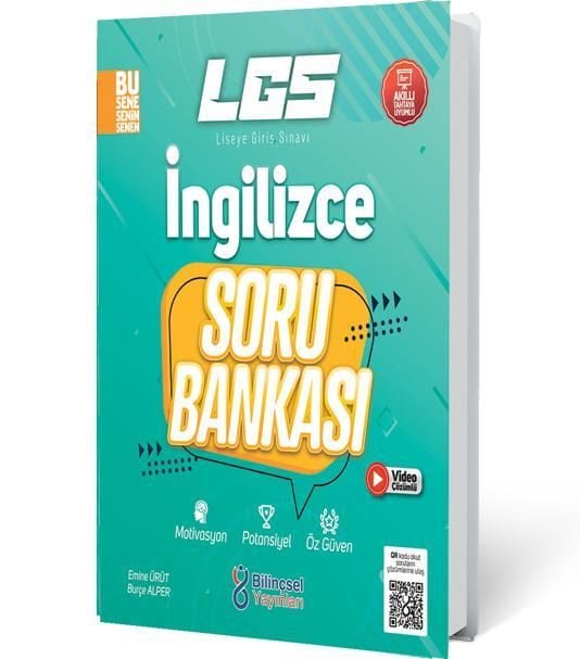 Bilinçsel Yayınları 8. Sınıf LGS İngilizce Soru Bankası