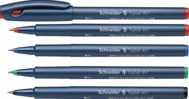 Schneider Topball 857 Konik Uçlu Roller Pilot Kalem 0,6 Mm