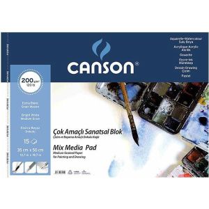 Canson Fineface Çok Amaçlı Resim Defteri 35x50 15yp 200gr