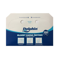 Dolphin Kağıt Klozet Kapak Örtüsü - 4000'li