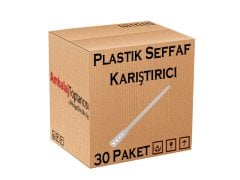 Plastik Şeffaf Karıştırıcı - 30000'li