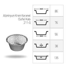 Alüminyum Sufle Kabı - 5000'li