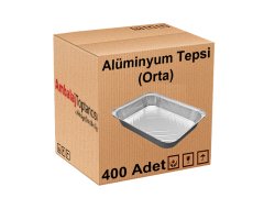Alüminyum Tepsi 3250 gr. (Orta) - 400'lü