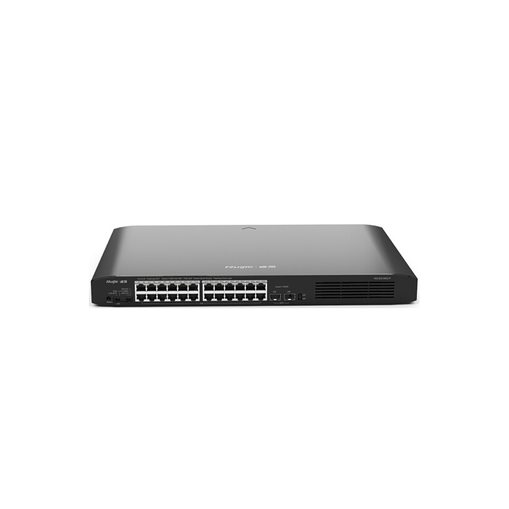 Ruijie RG ES126G-P-L 24 Port GB 2 SFP PoE Switch (370W)