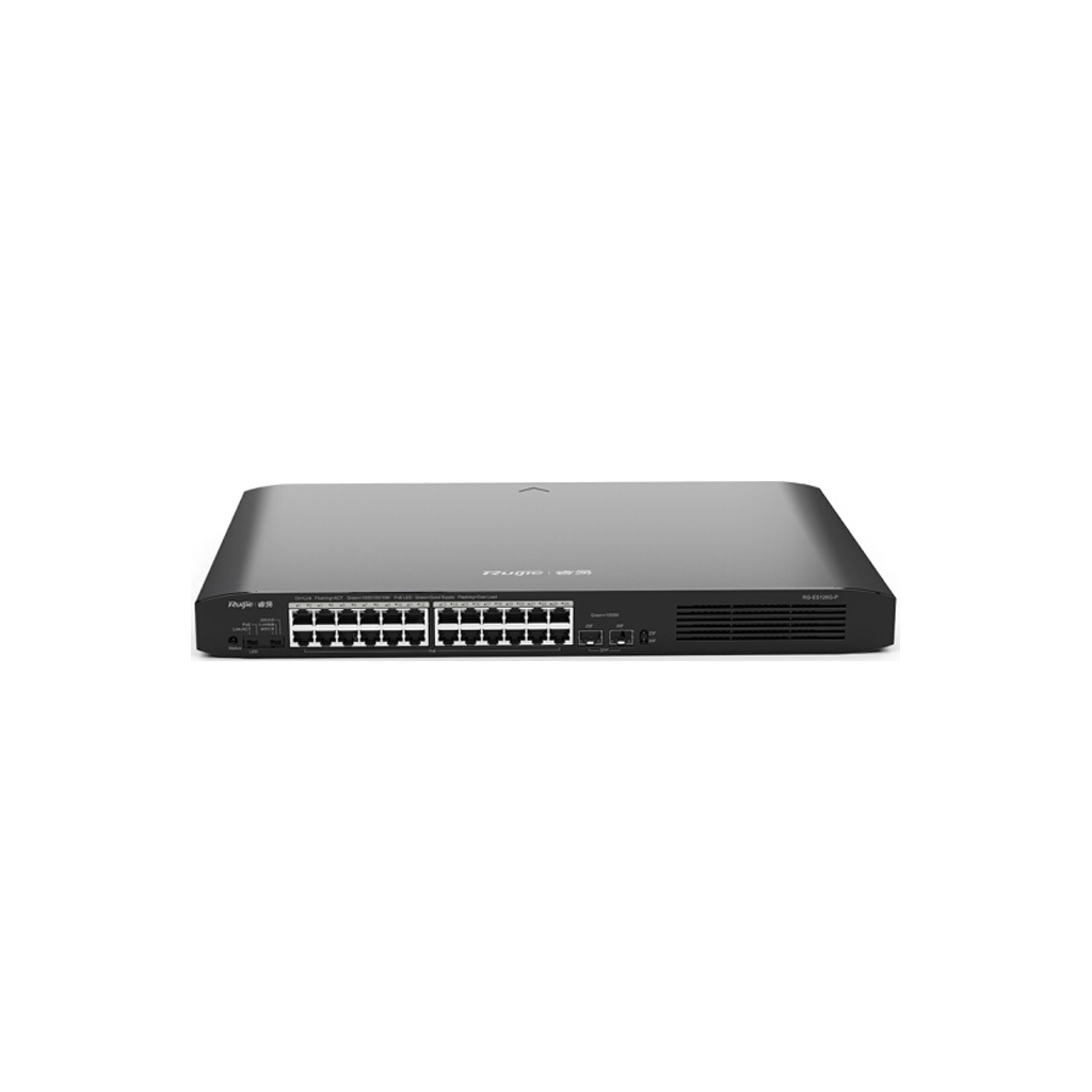 Ruijie RG ES126G-P-L 24 Port GB 2 SFP PoE Switch (370W)