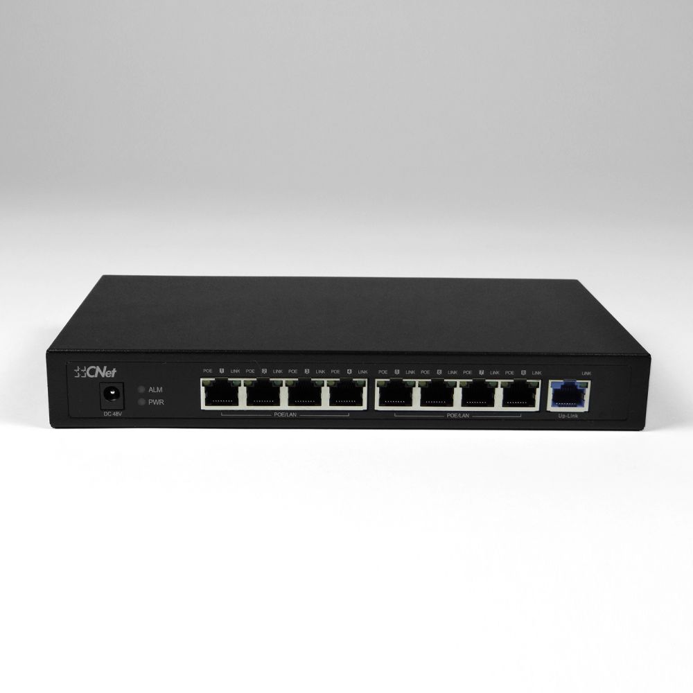 CNet CSH800P 8-Port PoE Switch