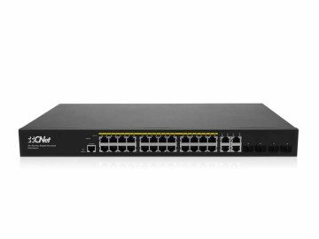 CNet CGS-24x4SFW 24 Port Yönetilebilir PoE Switch