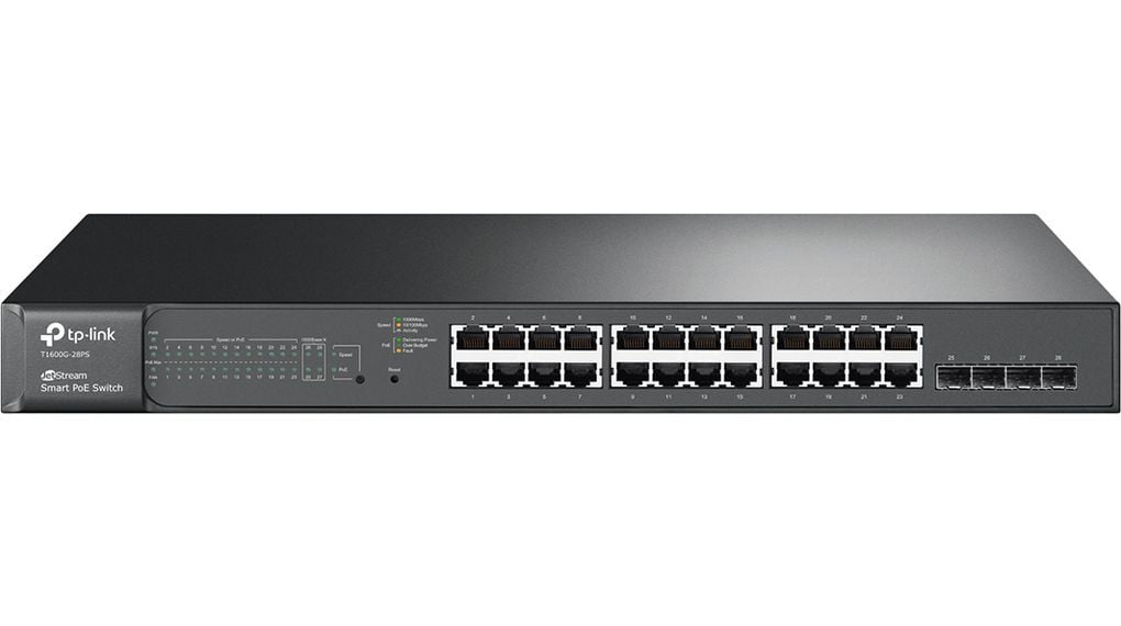 T1600G-28PS 24 Port Poe Switch
