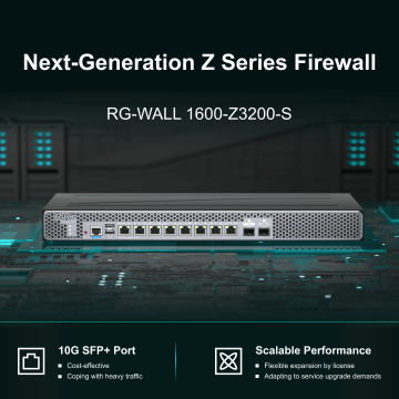 Ruijie RG-WALL 1600-Z3200-S Firewall Güvenlik Duvarı