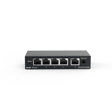 Reyee RG-ES105GD, 5-port Unmanaged Non-PoE Switch