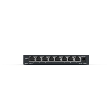 Ruijie Reyee RG-ES108D, 8-port 10/100Mbps Desktop Unmanaged Switch