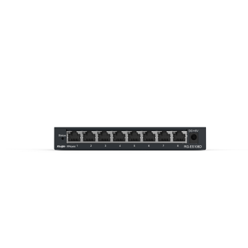 Ruijie Reyee RG-ES108D | 8-Port 10/100Mbps Desktop Unmanaged Switch