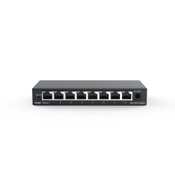 Ruijie Reyee RG-ES108GD | 8-Port Yönetilemez Non-PoE Switch