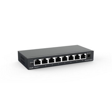 Ruijie Reyee RG-ES108GD | 8-Port Yönetilemez Non-PoE Switch