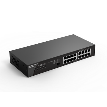 Ruijie Reyee RG-ES116G, 16-port Yönetilemez Non-PoE Switch