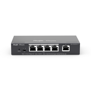 Ruijie Reyee RG-ES205GC-P, 5-Port Gigabit Cloud Yönetilebilir PoE Switch