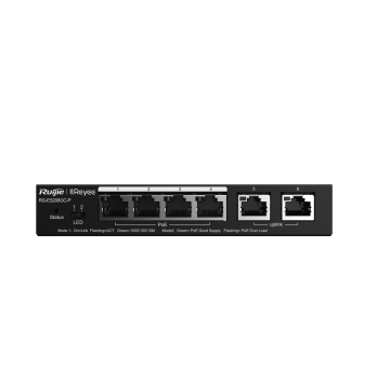 Ruijie Reyee RG-ES206GC-P, 6-Port Gigabit Cloud Yönetilebilir PoE Switch