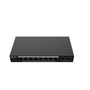Ruijie Reyee RG-ES210GC-LP | 10-Port Gigabit Cloud Yönetilebilir PoE Switch