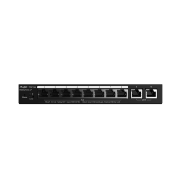 Ruijie Reyee RG-ES210GC-LP | 10-Port Gigabit Cloud Yönetilebilir PoE Switch