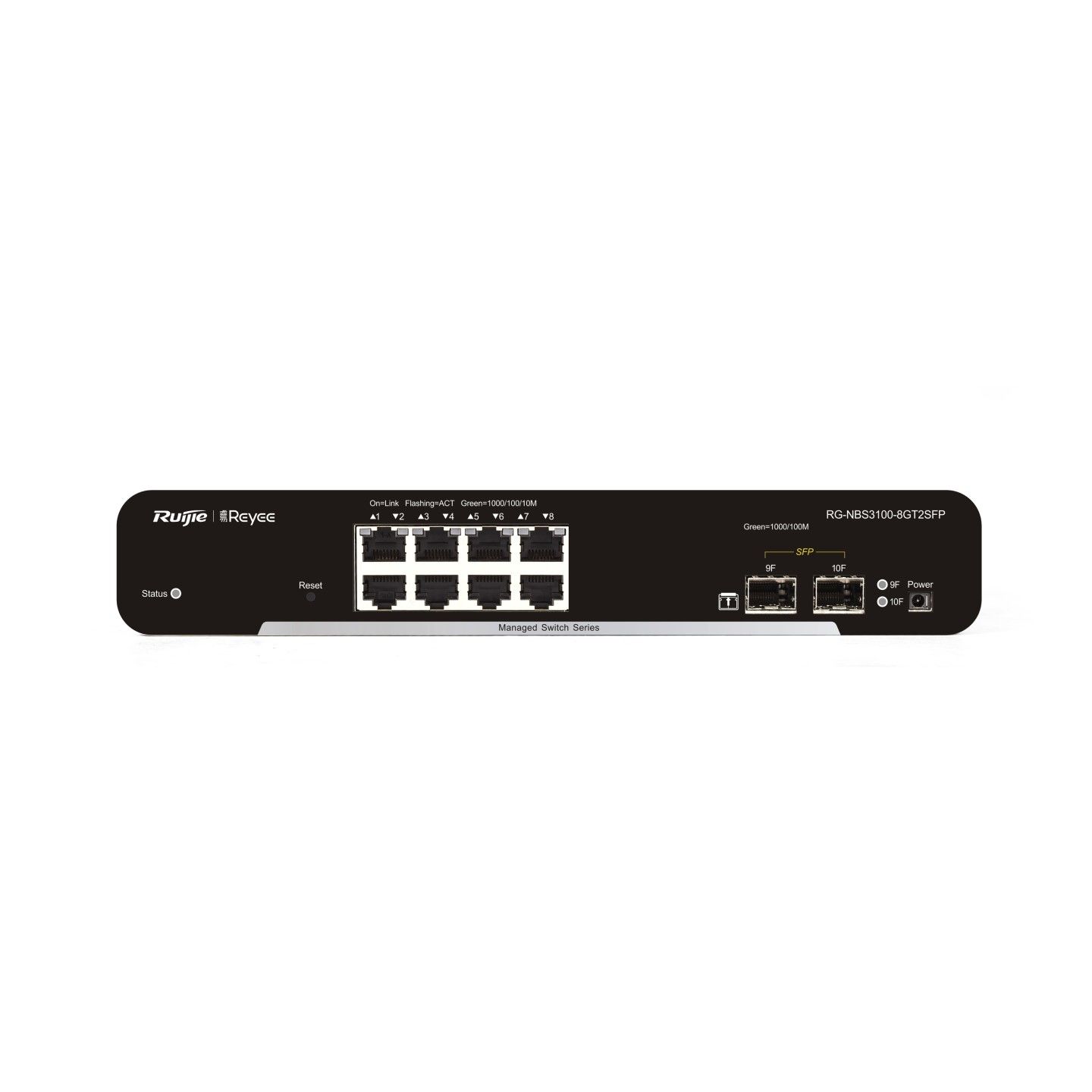 Ruijie Reyee RG-NBS3100-8GT2SF-P | Cloud Yönetimli PoE Switch