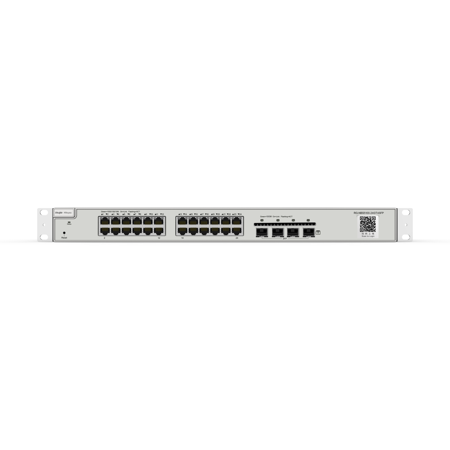 Ruijie Reyee RG-NBS5100-24GT4SFP | 28-Port Gigabit Layer 3 Non-PoE Switch