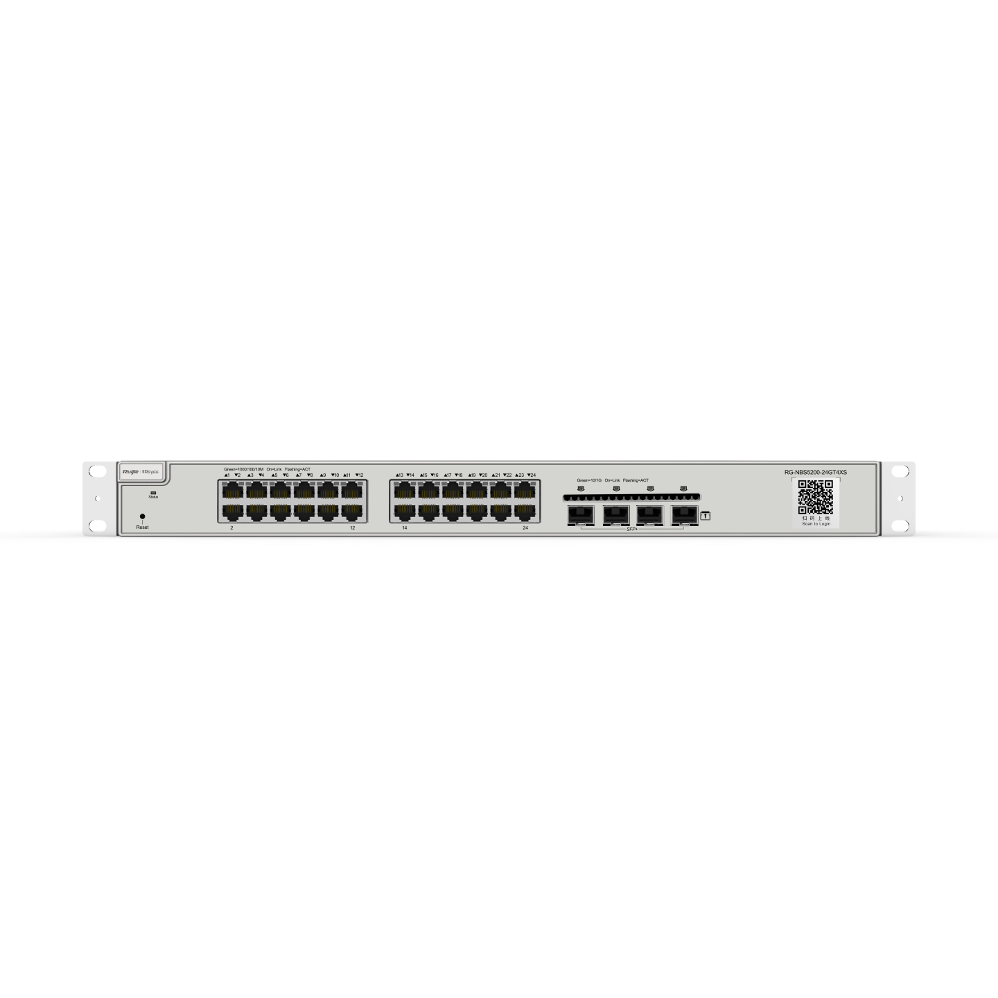 Ruijie Reyee RG-NBS5200-24GT4XS | 24-Port Gigabit Layer 3 Non-PoE Switch