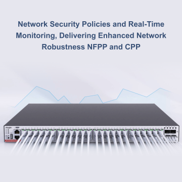 Ruijie RG-CS83-12GT4XS-P | 12 Port 1GE Layer 3 PoE+ Yönetilebilir Switch - 10GE Uplink