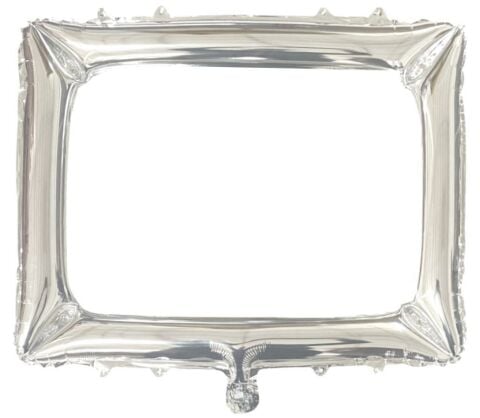 ÇERÇEVE GÜMÜŞ FOLYO BALON 64*70