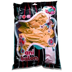 12 BANİ PASTEL BALON SOMON 100 LÜ