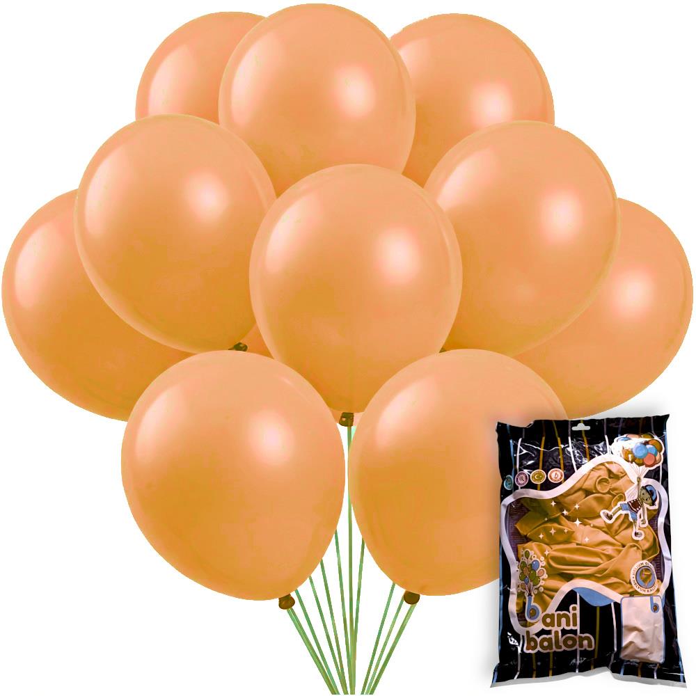 12 BANİ PASTEL BALON SOMON 100 LÜ
