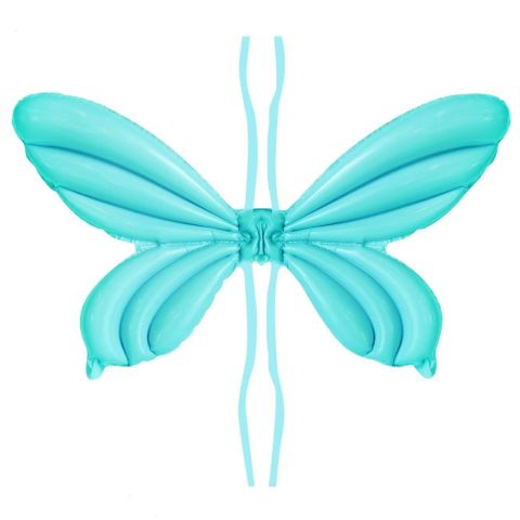 MELEK KANADI MAVİ FOLYO BALON 84*60,5