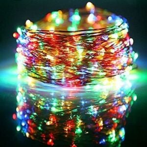 10 MT 3 PİLLİ SİLİKON RGB LED