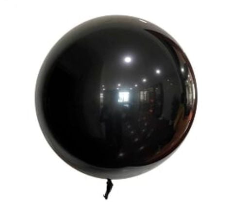 18 İNÇ CROM SİYAH BOBO BALON