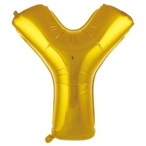 Y- HARF 40 İNC GOLD RENK BALON 100 CM