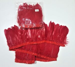 2 MT KARTAL ŞERİT TÜY KIRMIZI