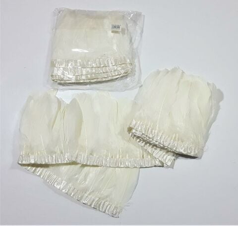 2 MT KARTAL ŞERİT TÜY BEYAZ