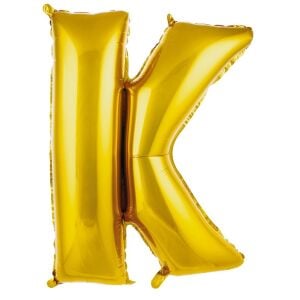 K- HARF 40 İNC GOLD RENK BALON 100 CM