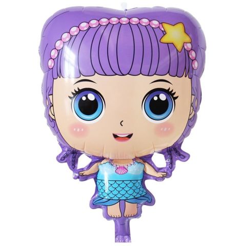 KIZ MOR FOLYO BALON 46,8*69,3