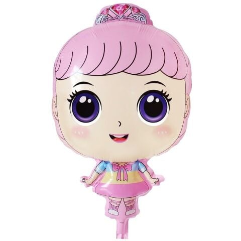 KIZ PEMBE FOLYO BALON 43,5*74