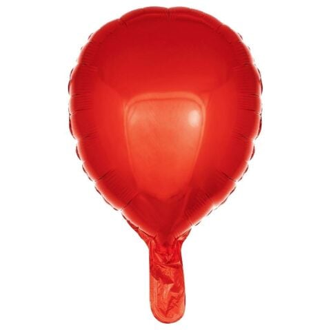 24 İNC LATEKS ŞEKİLLİ KIRMIZI RENK FOLYO BALON