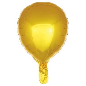 24 İNC LATEKS ŞEKİLLİ GOLD RENK FOLYO BALON