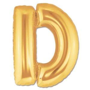 D- HARF 32 İNC GOLD RENK BALON 76 CM