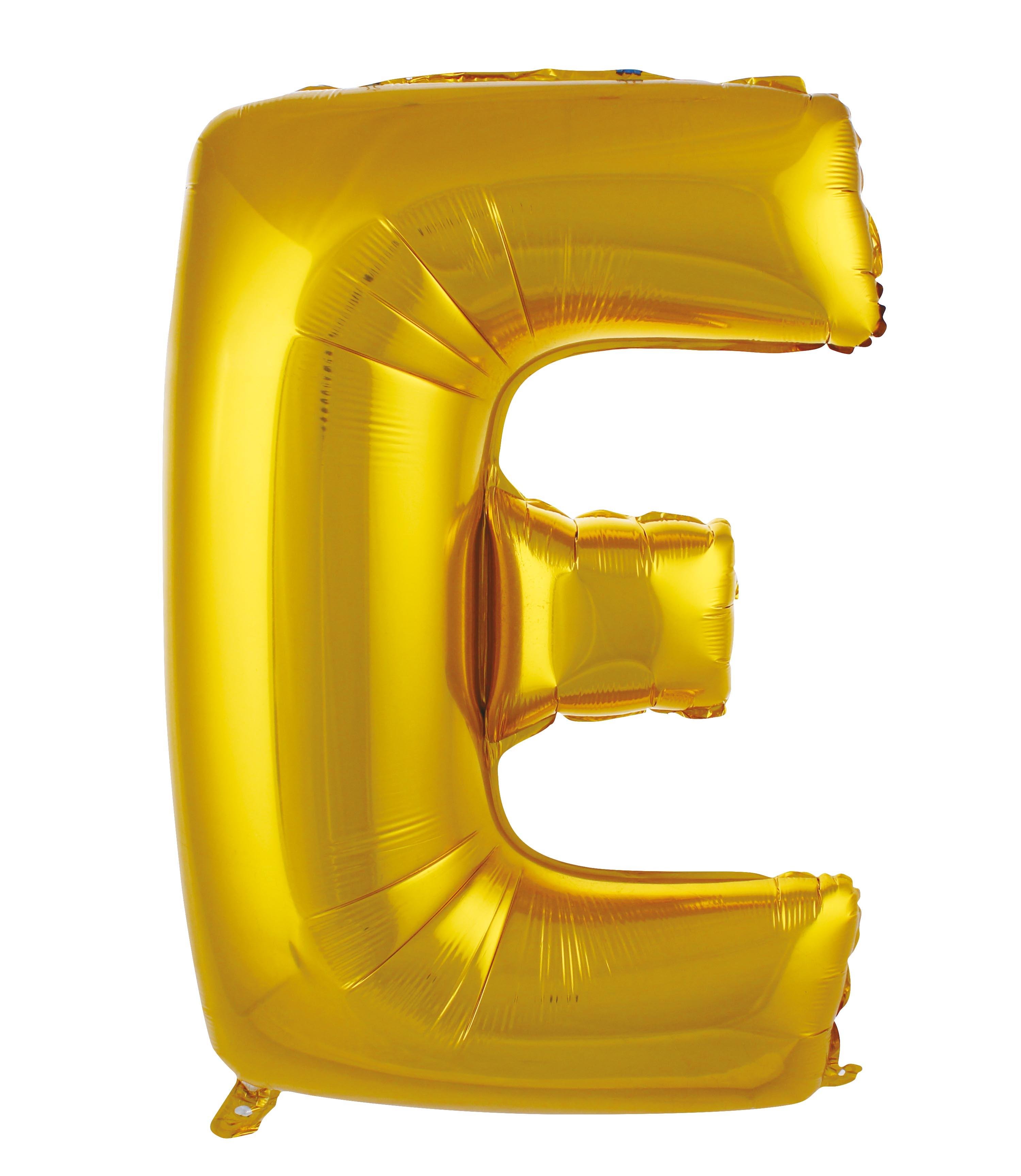 E- HARF 34 İNC GOLD RENK BALON 76 CM