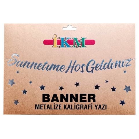 BANNER EL YAZILI SÜNNETİMİZE HOŞGELDİNİZ GÜMÜŞ UZAR YAZI