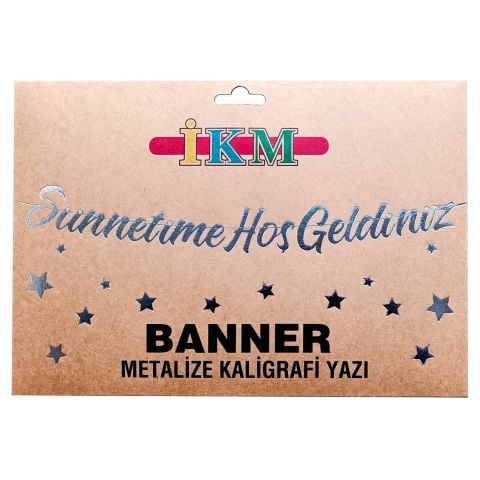 BANNER EL YAZILI SÜNNETİMİZE HOŞGELDİNİZ GÜMÜŞ UZAR YAZI
