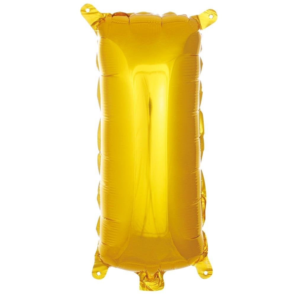 I- HARF 16 İNC GOLD RENK BALON 36 CM