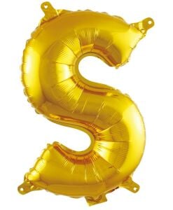 S- HARF 16 İNC GOLD RENK BALON 36 CM