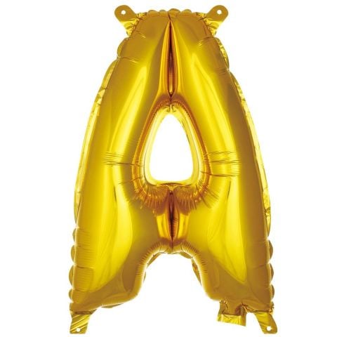 A- HARF 16 İNC GOLD RENK BALON 36 CM