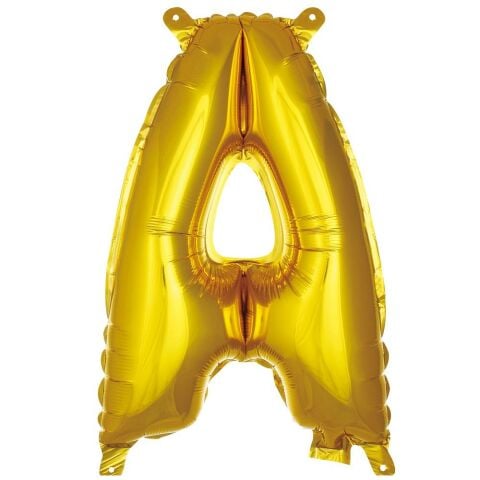 A- HARF 16 İNC GOLD RENK BALON 36 CM